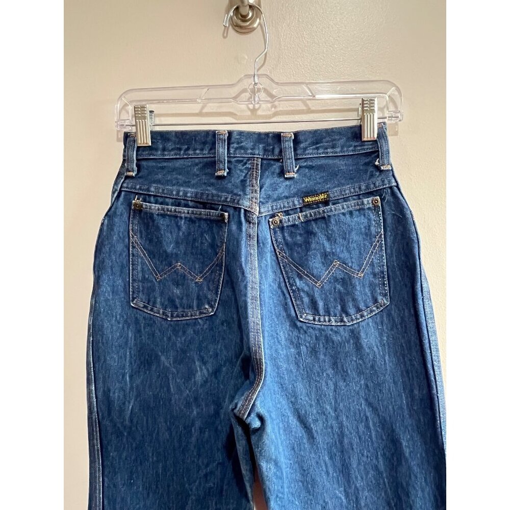 Vtg Wrangler Jeans Womens/Juniors 9 Straight High Rise Made in USA Western